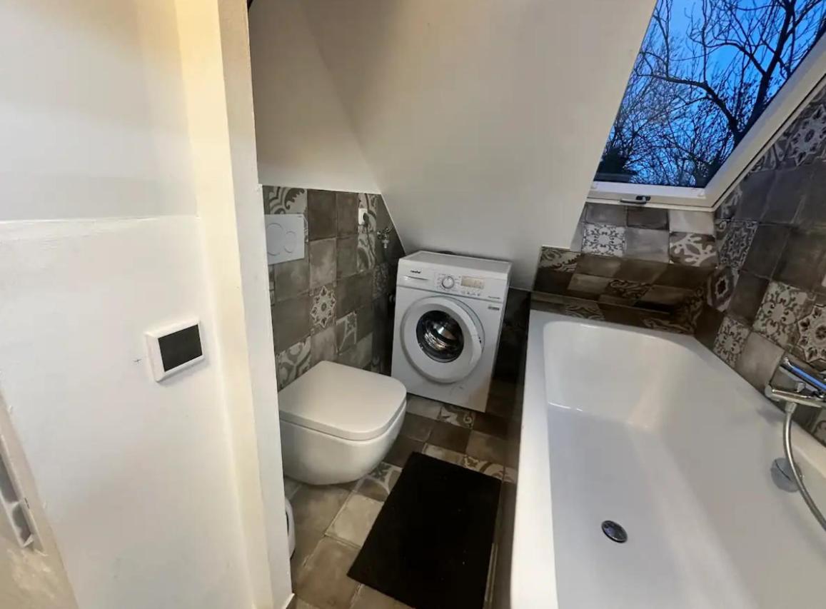 Exklusive Maisonetten Wohnung Mit Gartenzugang 奥格斯堡 外观 照片